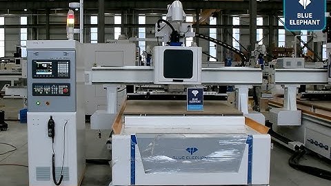 ELECNC1530 CNC nesting machine test video for Canadian customer