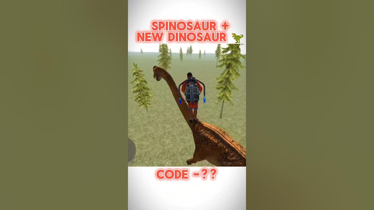 New dinosaur spinosaur cheat code indian bike driving 3d viral