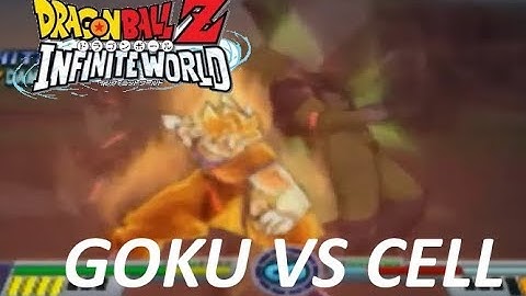 Dragon Ball Z Infinite World: Goku VS Cell