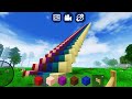 Mini Block Craft 3D Gameplay #42 (iOS & Android) | Rainbow 🌈 Sky 🌞 Ladder