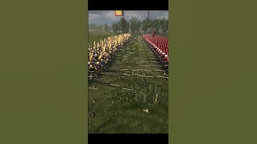 Total War: SHOGUN 2 1vs1: Yari Wall Combat (Oda Long Yari Ashigaru vs Yari Ashigaru)