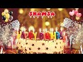 SHAMSA Birthday Song Happy Birthday Shamsa 