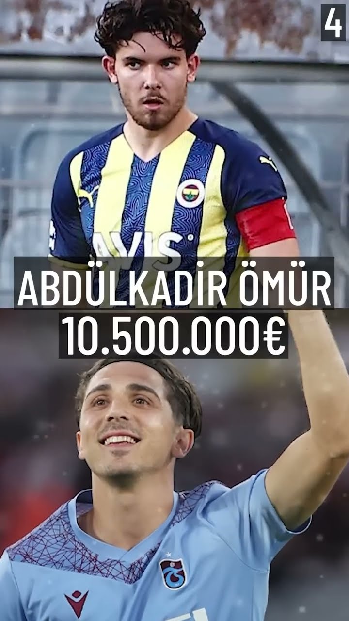 SÜPER LİG'in EN DEĞERLİ YERLİ FUTBOLCULARI - 2022