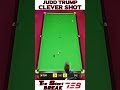 IQ 100'' real Snooker Brain From Judd Trump's!! The Silent Break #snooker #shorts