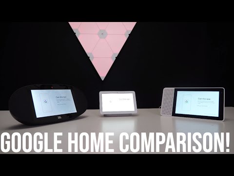 Google Nest Hub VS JBL Linkview VS Lenovo Smart View Comparison