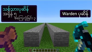 Minecraft ကိရိယာအားလုံးနှင့် Warden ကိရိယာများ