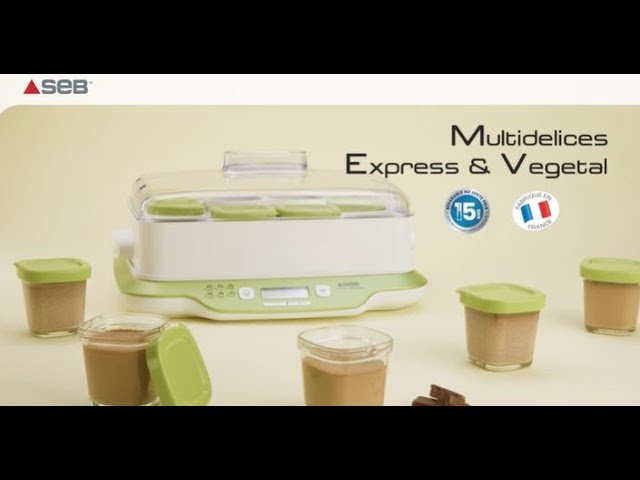 SEB  Multi delices express & vegetal : recette de la crème au chocolat 