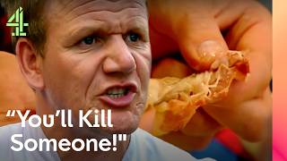 Gordon Ramsay Finds LETHAL Seafood | Ramsays Kitchen Nightmares