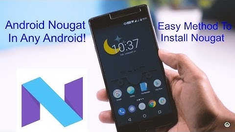 How to Install Nougat 7.1.1 Rom on almost any Android Phone! / Any Xiaomi Device