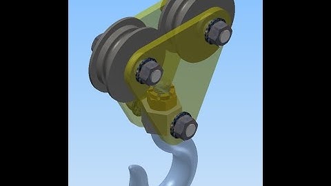 crane hook assembly