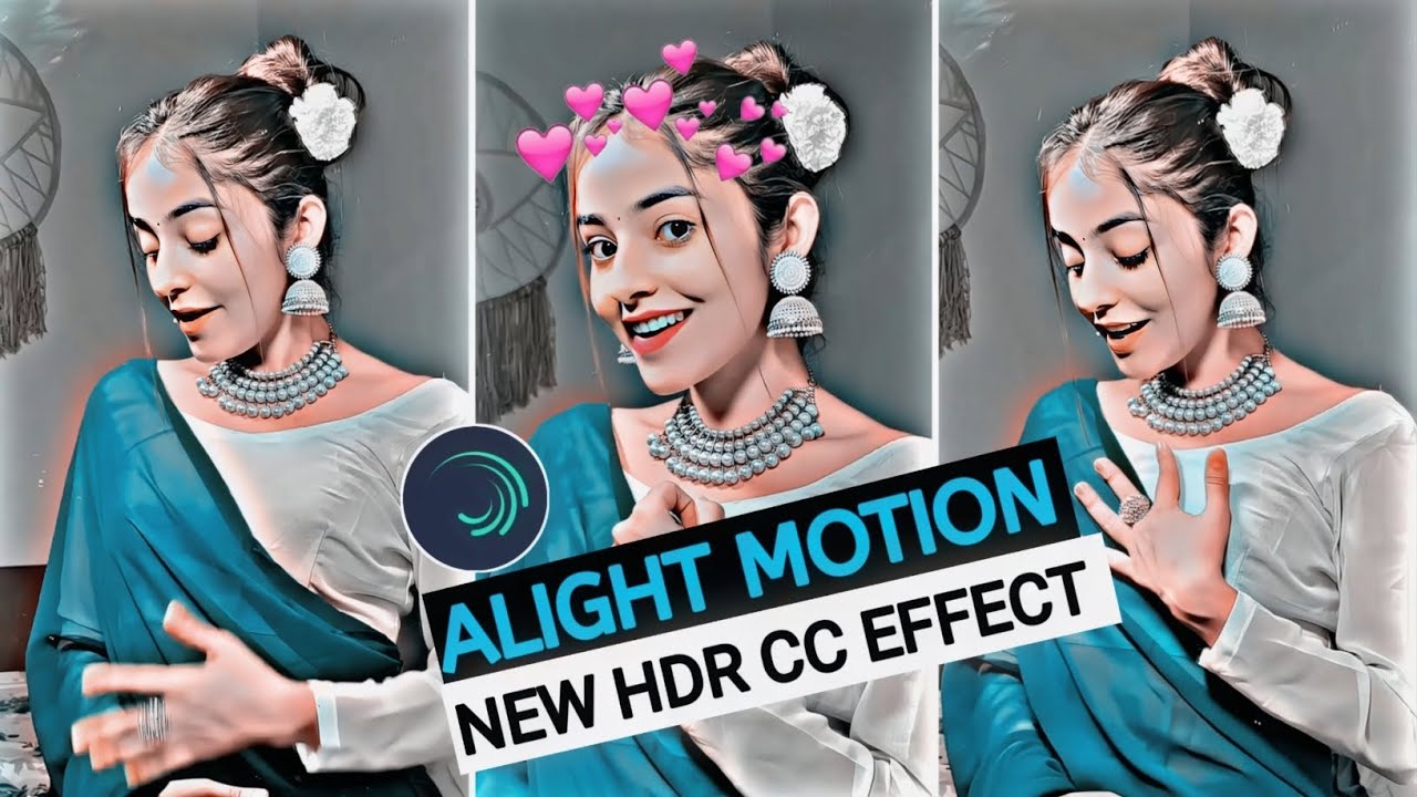 NEW HDR CC Effect | Smooth HDR video Editing Alight Motion - YouTube