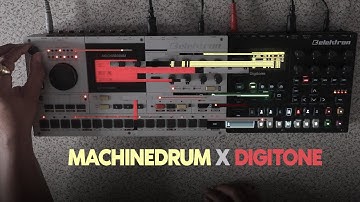 Elektron Machinedrum X Digitone Techno Session