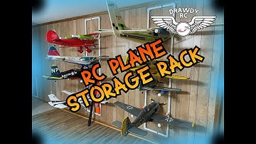 STORAGE RACKS (DRAWDY RC PLANES)