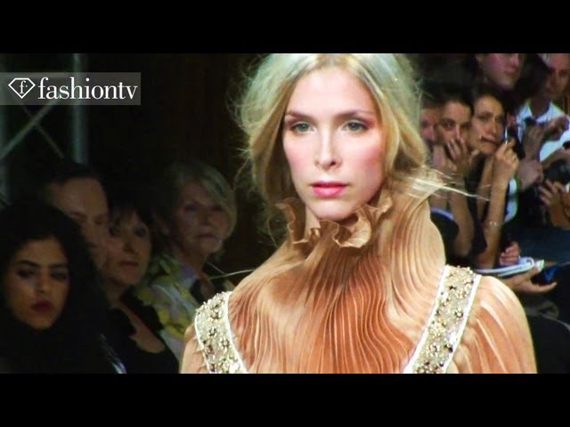 Claudine Ivari Runway Show - Paris Fashion Week Spring 2012 PFW | FashionTV - FTV
