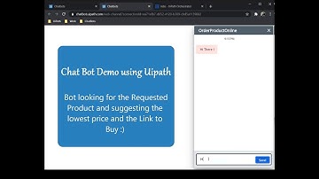 UiPath ChatBot - Get Lowest Price - UiPath Integration Demo