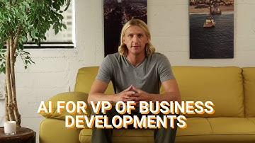 AI for VP Business Developments | Prompt & Video courses, Certifications and AI tools