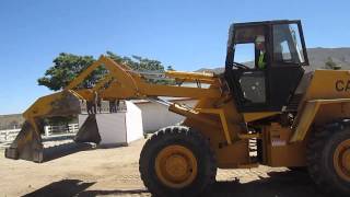 Start up procedure for wheel loader with HEO Leonard Rosa