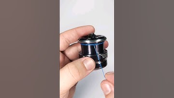 🔥How to spool a spinning reel? #fishing #fishingknot #fishingtips #fishingtutorial  #arborknot