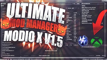 ★ [PS3/XBOX] ᴺᴱᵂFREE ULTIMATE MOD MANAGER TOOL "MODIOX" (SPRX, EBOOT, PKG,...) + DOWNLOAD (CFW/HEN)★