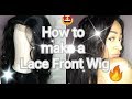 How to make a Lace Front Wig | Beginner friendly