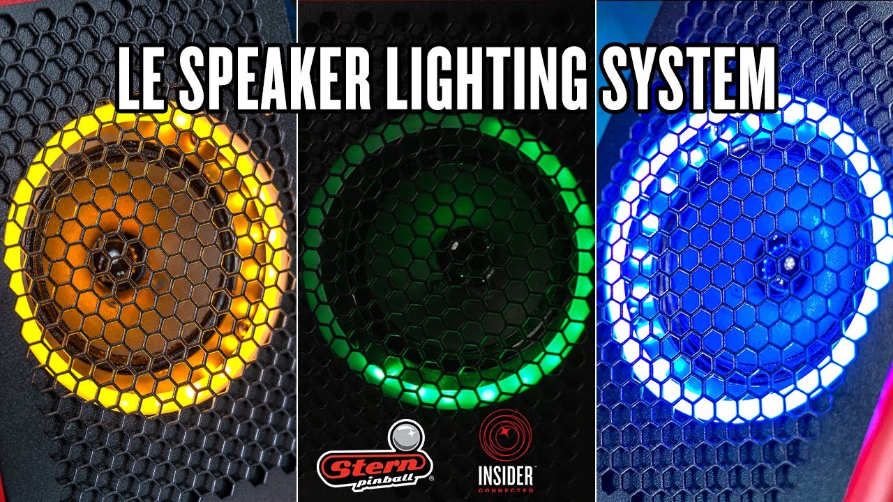Spike 2 Limited Edition Speaker Lighting System – Stern Pinball