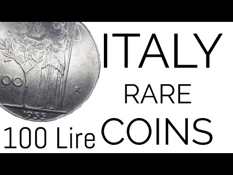 Value Of Italian Rare Coins 100 Lire