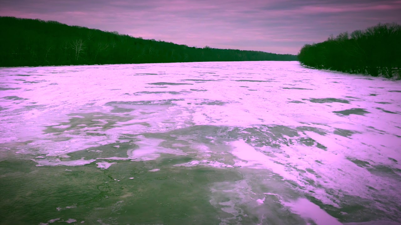 The Frozen Delaware River 2018 (Ice Dam Dan Caravetta) YouTube
