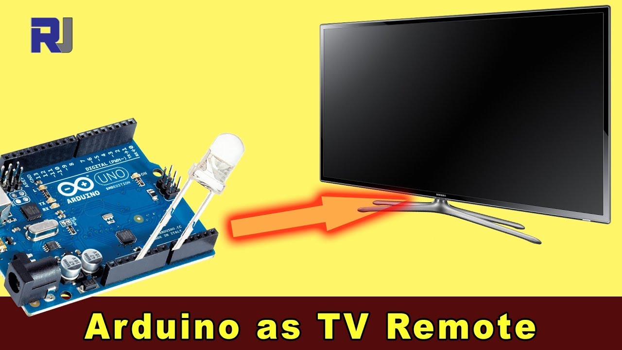 How to use Arduino as TV Remote Controller with Infrared - YouTube