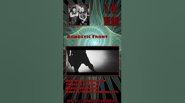 Nouveau clip pour "Agnostic Front" avec "Matter of Life & Death", : https://www.tv-head.fr