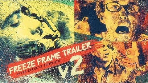 Parallax Freeze Frame Cartoon Trailer V2 | videohive