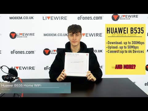 Huawei B535-232 4G Router Unboxing