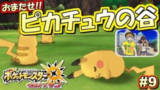 ポケモンusum ピカチュウの谷ｷﾀ ﾟ ﾟ ポケットモンスター ウルトラサン ウルトラムーン実況プレイ Part9 ストーリー実況 Youtube