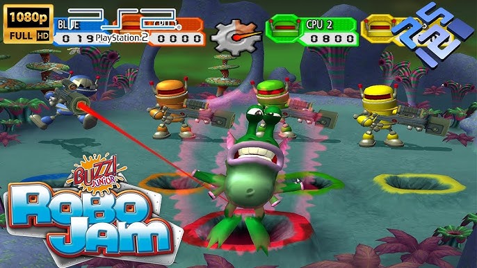Buzz! Junior: Dino Den  (PS2) Gameplay 