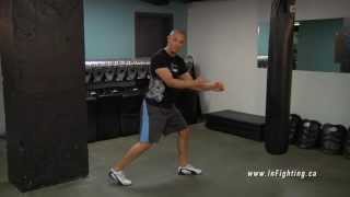 Kickboxing Basics Kicking Footwork- Stepping Into The Kick