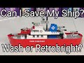 LEGO Boat Restoration - Cleaning Up This Nearly 50-Year-Old Set