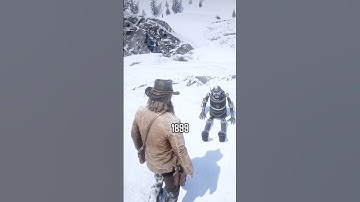 Arthur Finds The Crying Robot #rdr2 #gaming #shorts #game #ps5 #ps4