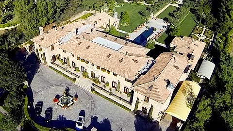 Mansions of Beverly Park California DJI Phantom DS...