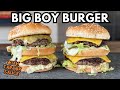 Frischs big boy burger   with tartar sauce