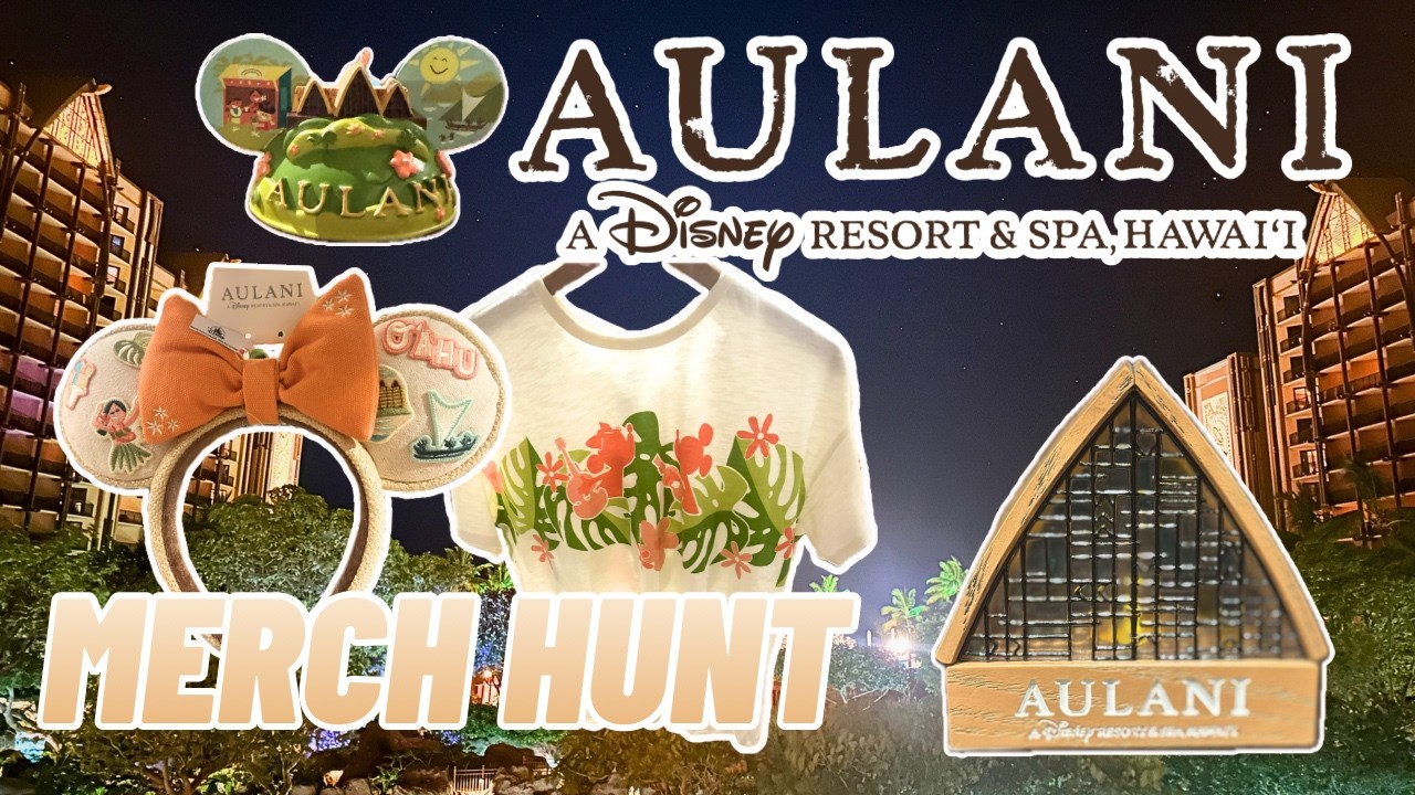 【希少】AULANI ディズニー タペストリー Aulani Merch Hunt April 2026! NEW Disney Aulani Merch at EVERY