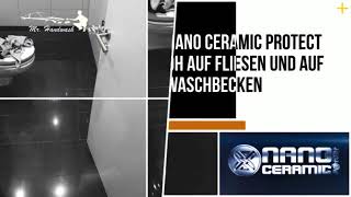 Nano Ceramic Protect 9H Auf Fliesen Und Auf Waschbecken