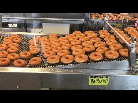 [심심할 때 보는 영상] 크리스피 크림 도넛이 만들어지는 과정 (오리지널 글레이즈드)