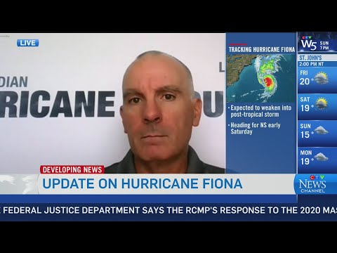 Fiona update from Canadian Hurricane Centre | Atlantic Canada storm watch
