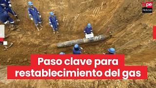 Cusco Reparación Del Gasoducto En Megantoni Avanza Al 74 % Y Se Instalan Válvulas De Línea