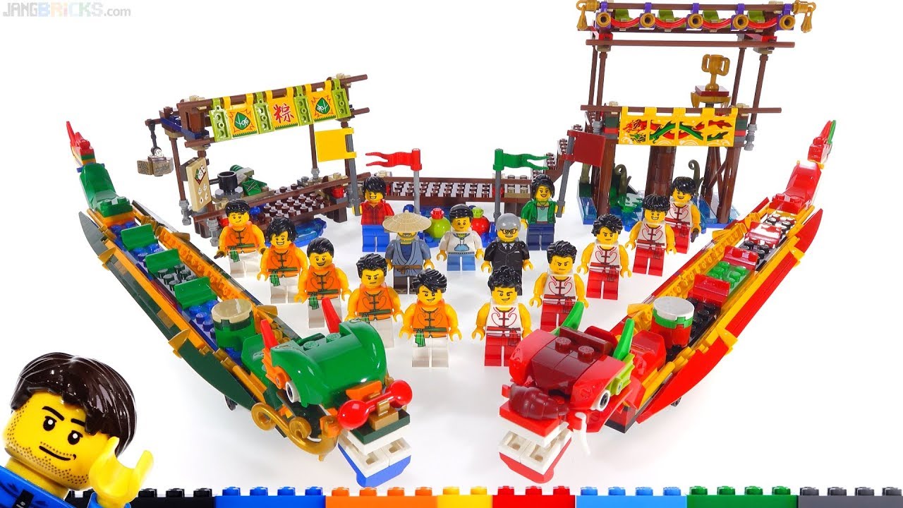 LEGO Dragon Boat Race quick review + long thoughts! 80103 -