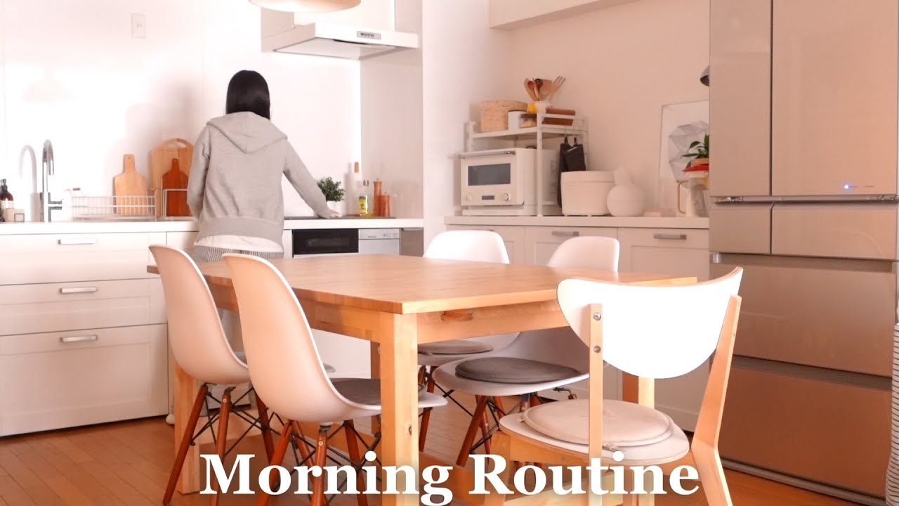 【時短モーニングルーティン】忙しい朝のシンプル家事と最近の過ごし方/暮らし/カバンの中身紹介/主婦vlog