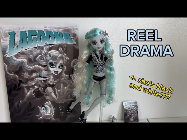 🐠UNBOXING🐠Reel Drama Monster High Lagoona Blue Doll Review! 