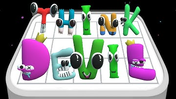 Merge Alphabet Lore Run Max Level Merge Battle ⭐⭐⭐ abcdefghijklmnopqrstuvwxyz