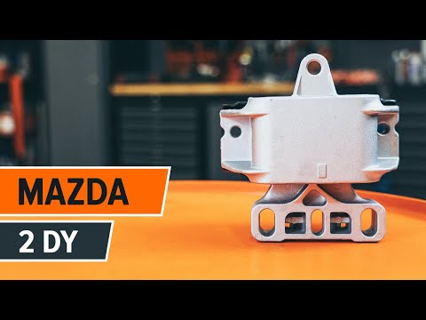 How to replace Gearbox Mount on MAZDA 2 DY TUTORIAL | AUTODOC