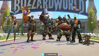 Quick Blizzard/Junkertown map with Reinhardt