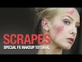 Scrapes special fx makeup tutorial